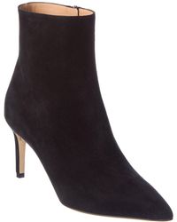 Ferragamo - Ferragamo Imogen Suede Bootie - Lyst