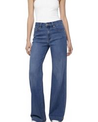 Bianco - Jewel Wide Leg Jeans - Lyst
