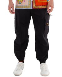 Versace - Slim-Cut Cargo Trousers - Lyst