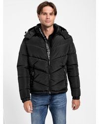 Guess - Eco Chano Puffer Jacket - Lyst