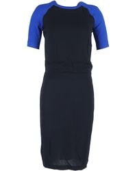 A.L.C. - A. L.C. Open Back Color-Block Midi Dress - Lyst