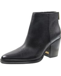 Vince Camuto - Polleah Zipper Leather Booties - Lyst