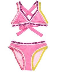 PQ Swim - Embroidered 2Pc Bikini Set - Lyst