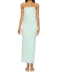 SER.O.YA - Maia Strapless Maxi Dress - Lyst