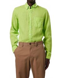 NN07 - Levon Long Sleeve Button Down Shirt - Lyst
