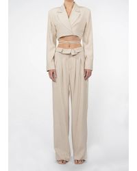 NonChalant Label - Cade Crop Jacket - Lyst
