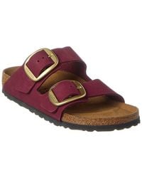 Birkenstock - Arizona Big Buckle Narrow Fit Leather Sandal - Lyst