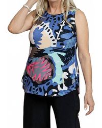 Sympli - Sleeveless Go To Classic T Relax Top - Lyst