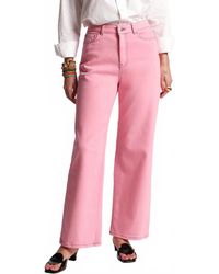 Frances Valentine - Ace Jean Solid Stretch Jeans - Lyst