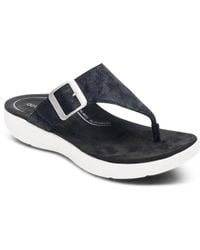 Aetrex - Donna Thong Sandals - Lyst