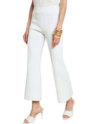 L'Agence - Ren Fit N Flare Knit Pant - Lyst