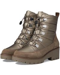Blondo - Daylor Snow Boots Taupe Round Toe Waterproof Ankle Htat512 - Lyst