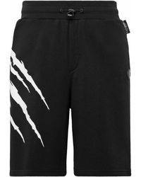 Philipp Plein - Jogging Shorts Scratch - Lyst