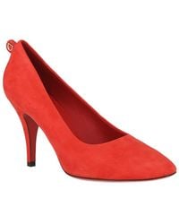 Ferragamo - Judy Suede Pump - Lyst
