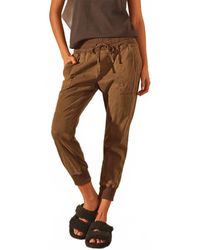 James Perse - Mixed Media Pants - Lyst