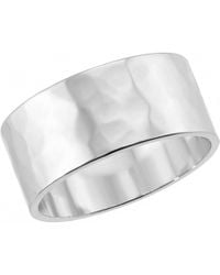 Eklexic - 9.5Mm Hammered Ring - Lyst