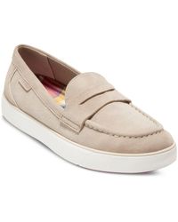 Cole Haan - Nantucket 2.0 Suede Slip On Loafers - Lyst