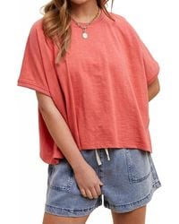 Wishlist - Poppin Drop Shoulder Top - Lyst