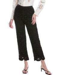 Rebecca Taylor - Retro Lace Silk-Blend Pant - Lyst