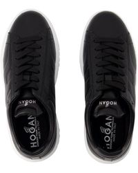 Hogan - H-Stripes Allacciato Sneakers - Lyst
