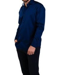 MASUTTO - York/92 Long Sleeve Button Down Shirt - Lyst