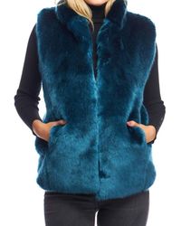 Fabulous Furs - Mink Faux Fur Couture Vest - Lyst