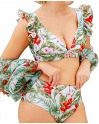 Lia Sahara - Push Up Bikini Top - Lyst