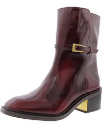 Vince Camuto - Gali Buckle Leather Booties - Lyst