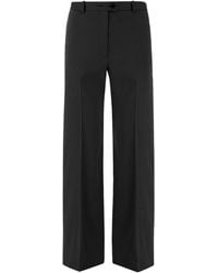 Jil Sander - Tailored Pressed-Pleat Stretch Wool Straight-Leg Pants - Lyst