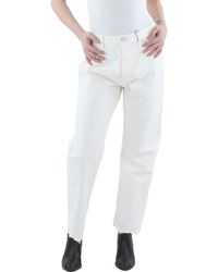 Moussy - Aurora Cropped Straight Leg Wide Leg Jeans - Lyst