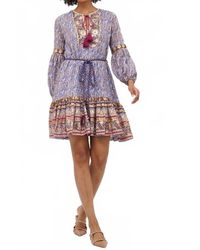Oliphant - Balloon Sleeve Flirty Mini Dress - Lyst