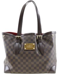 Louis Vuitton - Hampstead Canvas Shoulder Bag (pre-owned) - Lyst