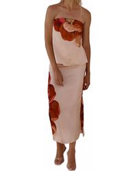 MISA Los Angles - Lyka Strapless Top - Lyst