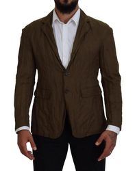 DSquared² - Dsqua² Single Breasted Coat Blazer Jacket - Lyst