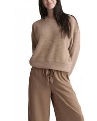 Splendid - Fallon Fuzzy Crewneck Sweater - Lyst