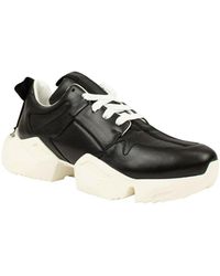 Unravel Project - Leather Low Top Sneaker Shoes - Lyst