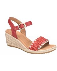 Söfft - Inez Wedge Sandals - Lyst