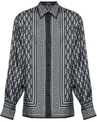 Versace - Silk Shirt - Lyst