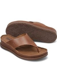 Born - Edie Leather Sandals - Lyst