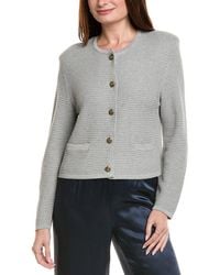 Hannah Rose - Textured Crop Cashmere-Blend Jacket - Lyst