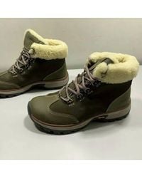Eddie Bauer - Rainier Waterproof Ankle Leather Mid Boots - Lyst