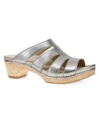 Dansko - Lyndi Metallic Sandal - Lyst
