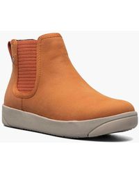 Bogs - Kicker 72777-801 Boots Leather Pull On Chelsea Jobb1185 - Lyst