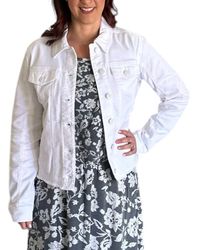 Pine Apparel - Frayed Denim Jacket - Lyst