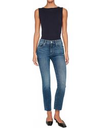 DL1961 - Mara Straight Mid Rise Instasculpt Ankle Jeans - Lyst