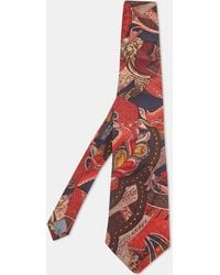 Gianfranco Ferré - Vintage Printed Silk Tie - Lyst