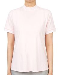 G/FORE - Mock Neck Short Sleeve Top - Lyst