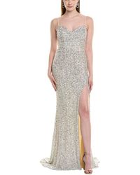 Issue New York - Sequin Maxi Dress - Lyst