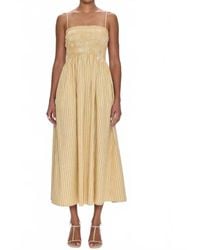 Pistola - Bianca Shirred Bodice Dress - Lyst