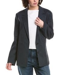 Rag & Bone - Spencer Linen-blend Blazer - Lyst